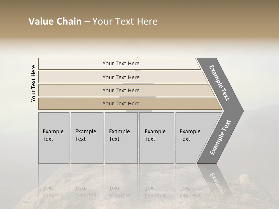 Reach Venture Back PowerPoint Template