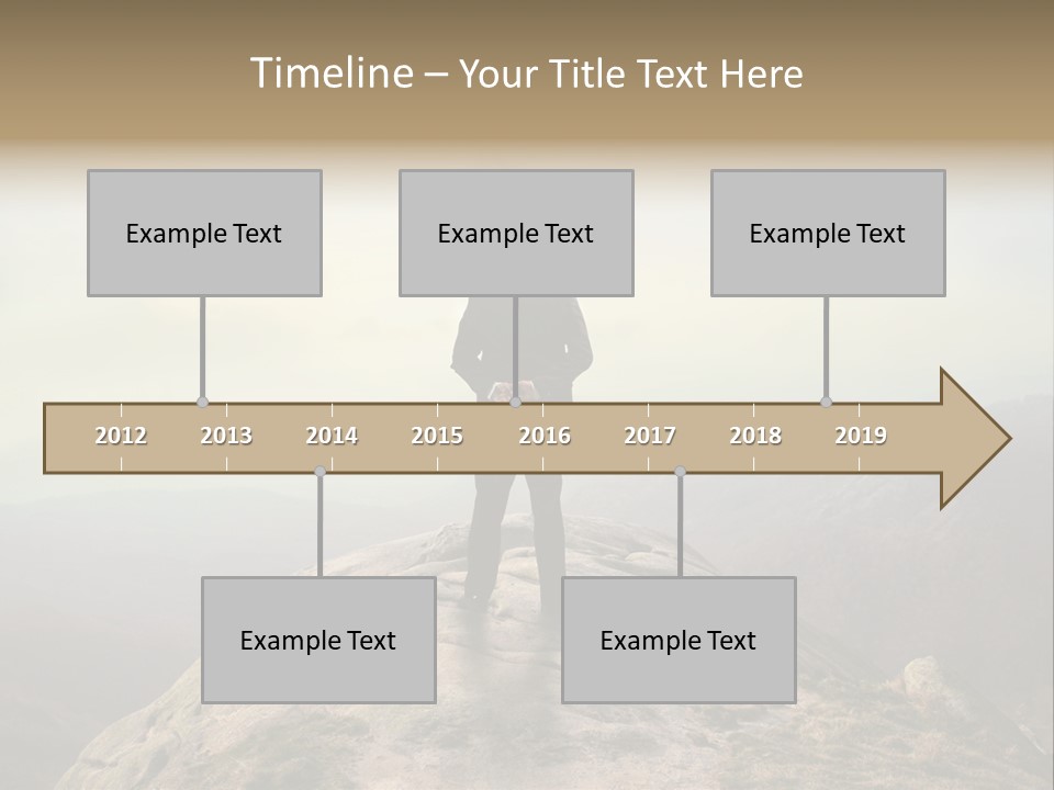 Reach Venture Back PowerPoint Template