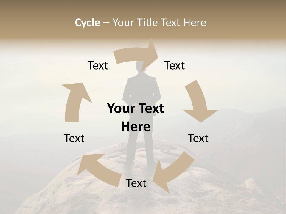 Reach Venture Back PowerPoint Template