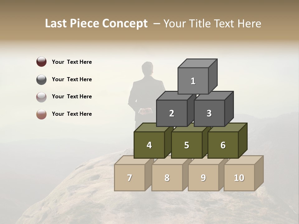 Reach Venture Back PowerPoint Template