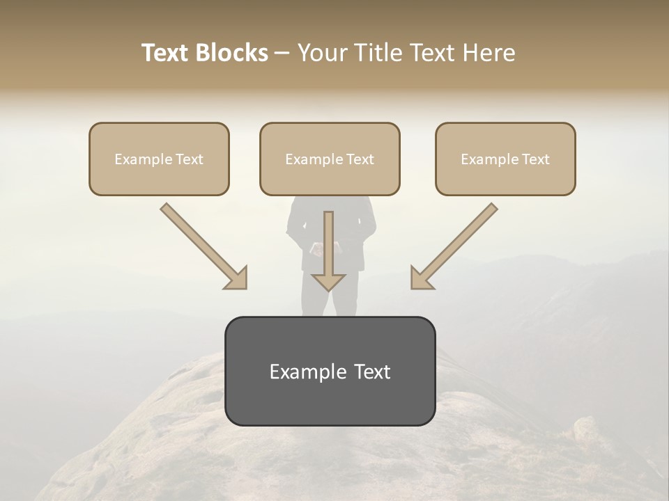 Reach Venture Back PowerPoint Template