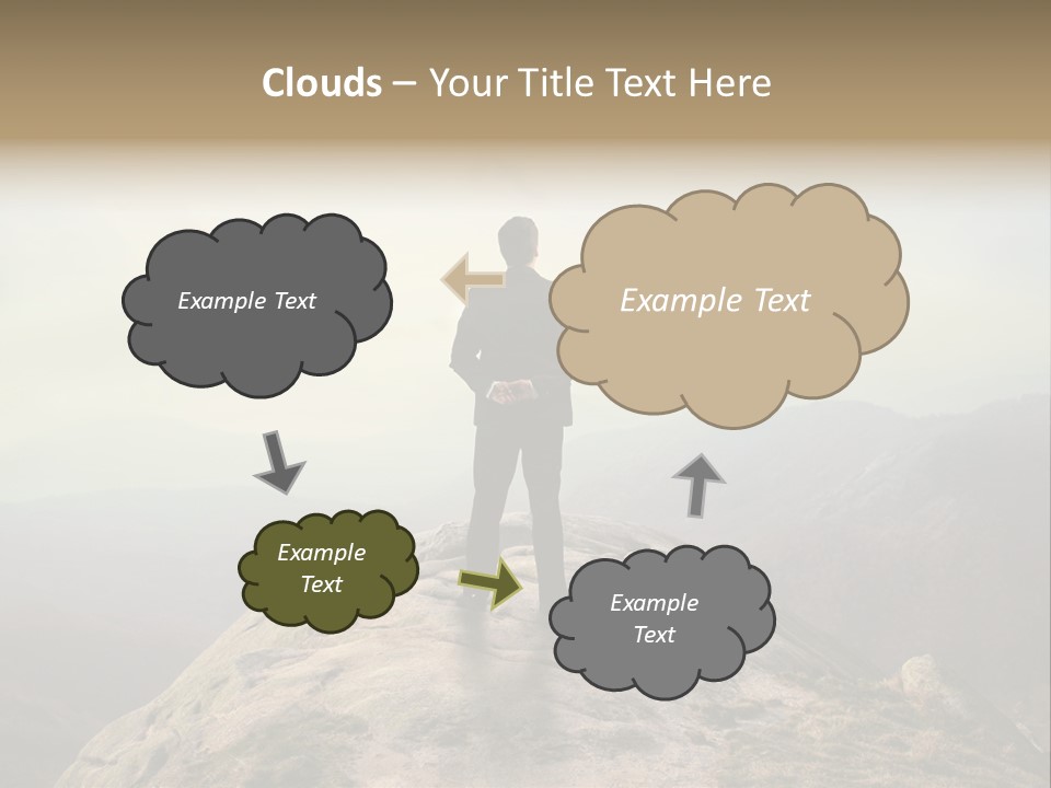 Reach Venture Back PowerPoint Template