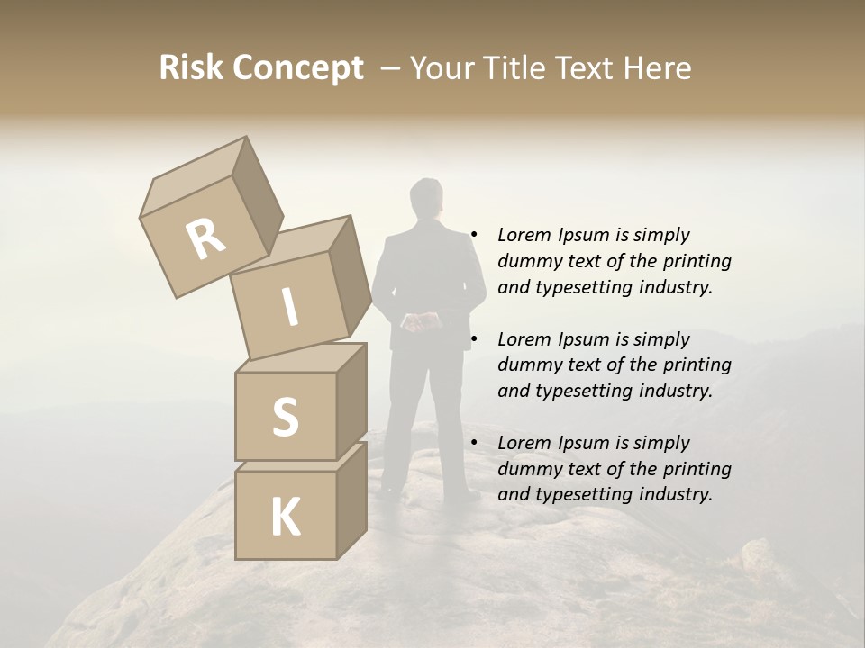 Reach Venture Back PowerPoint Template