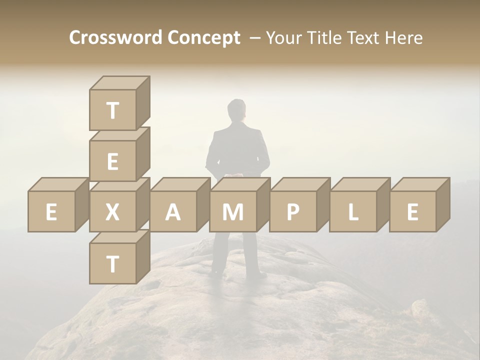 Reach Venture Back PowerPoint Template