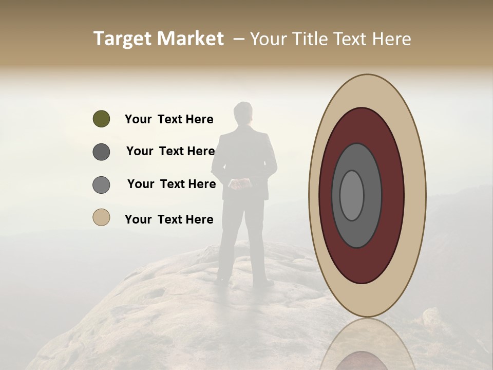 Reach Venture Back PowerPoint Template