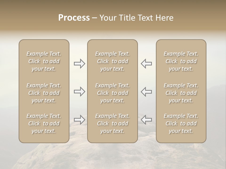 Reach Venture Back PowerPoint Template