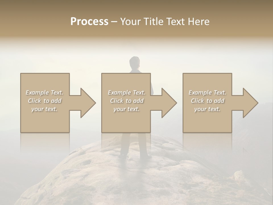 Reach Venture Back PowerPoint Template