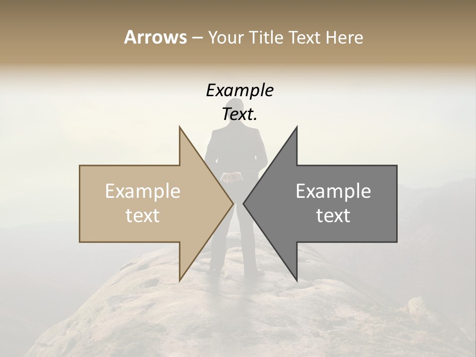 Reach Venture Back PowerPoint Template