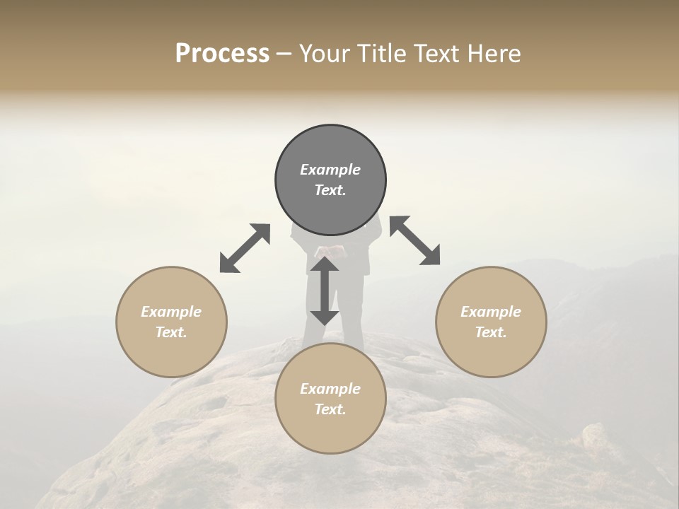 Reach Venture Back PowerPoint Template