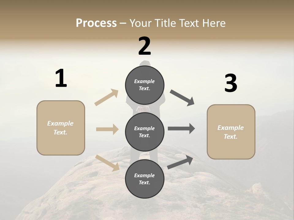 Reach Venture Back PowerPoint Template