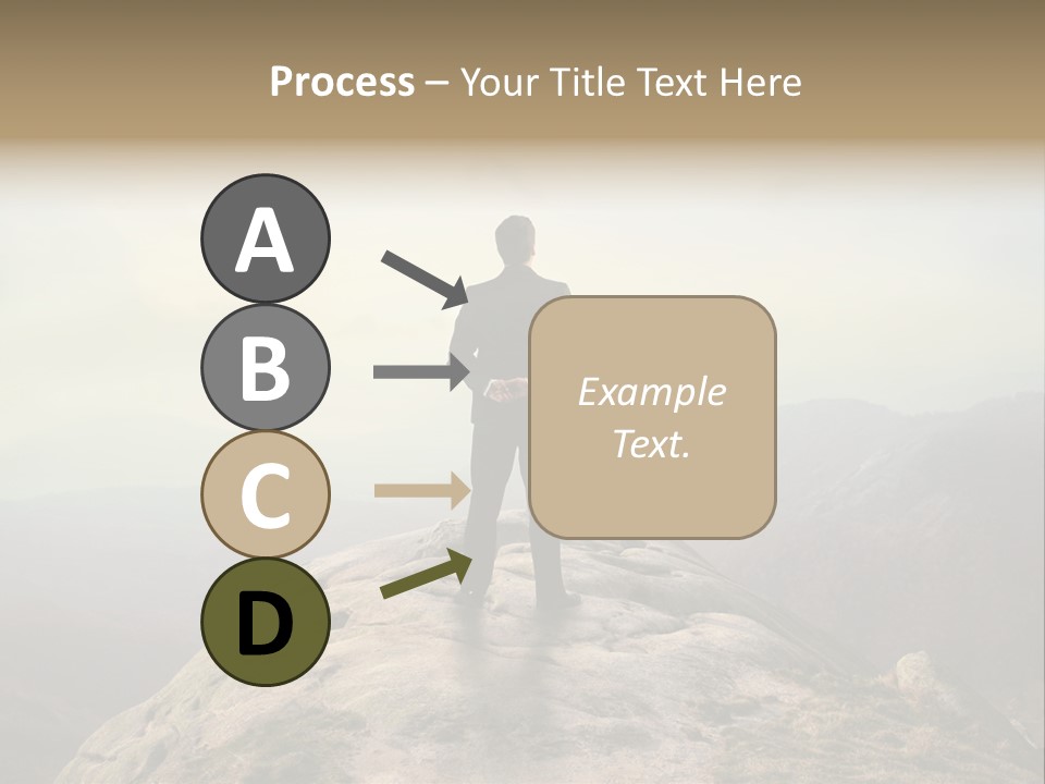 Reach Venture Back PowerPoint Template