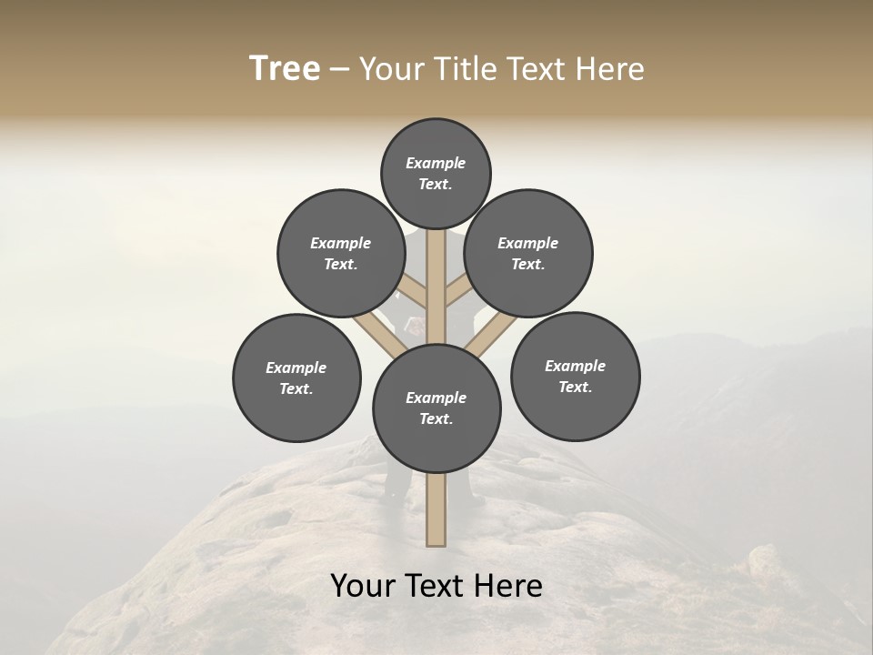 Reach Venture Back PowerPoint Template