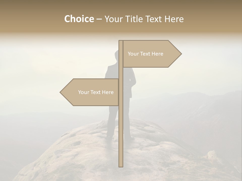 Reach Venture Back PowerPoint Template