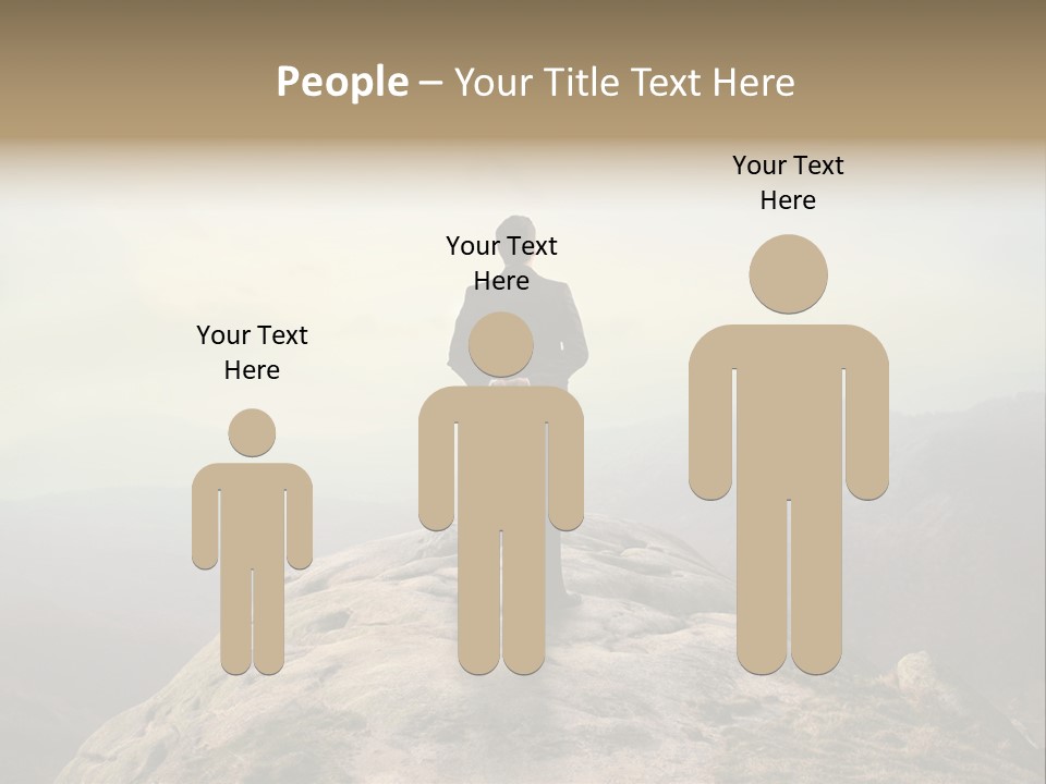 Reach Venture Back PowerPoint Template