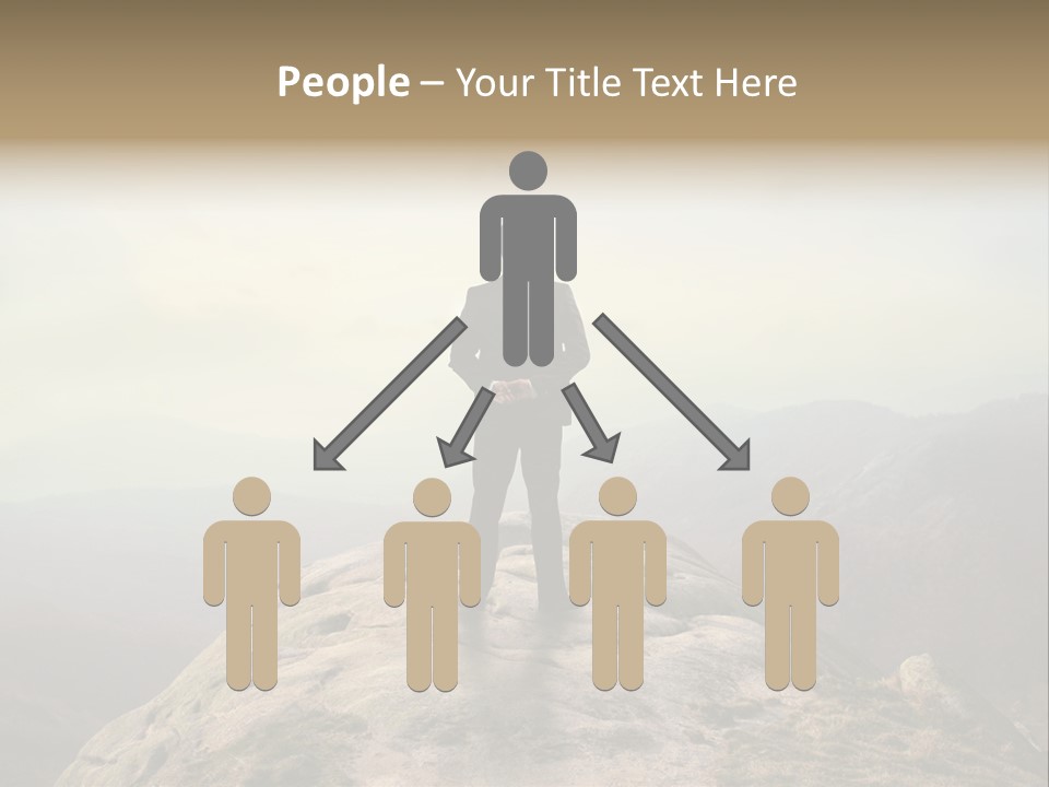 Reach Venture Back PowerPoint Template