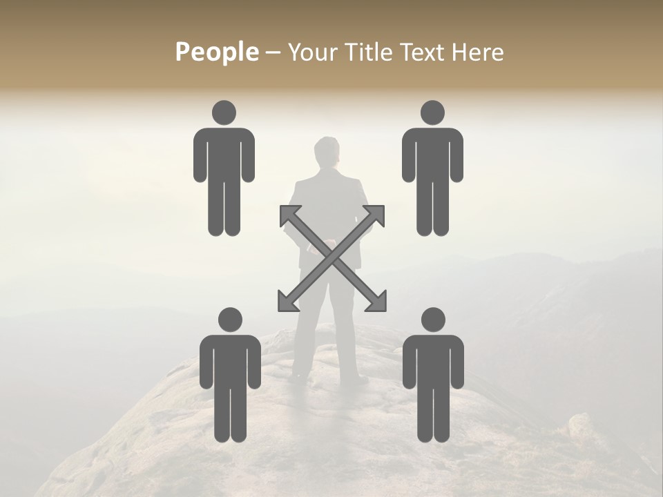 Reach Venture Back PowerPoint Template