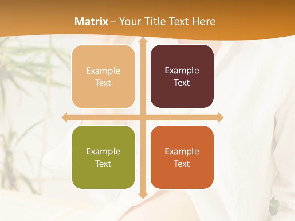 Young Eat Beauty PowerPoint Template