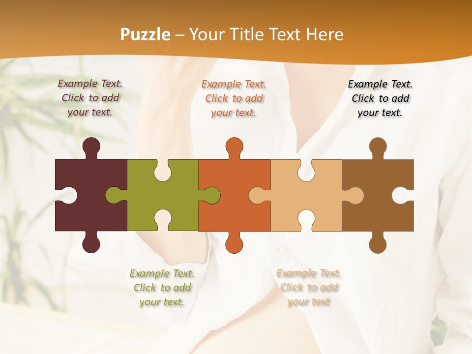 Young Eat Beauty PowerPoint Template