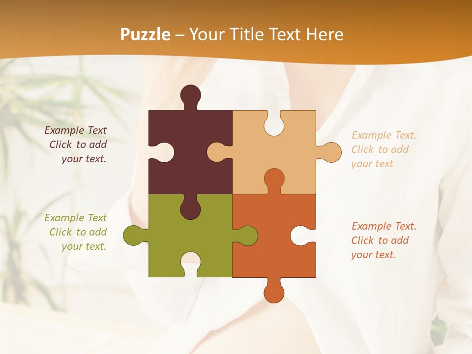 Young Eat Beauty PowerPoint Template