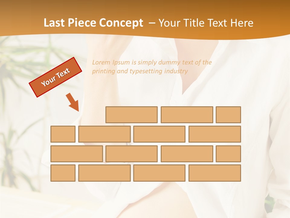 Young Eat Beauty PowerPoint Template