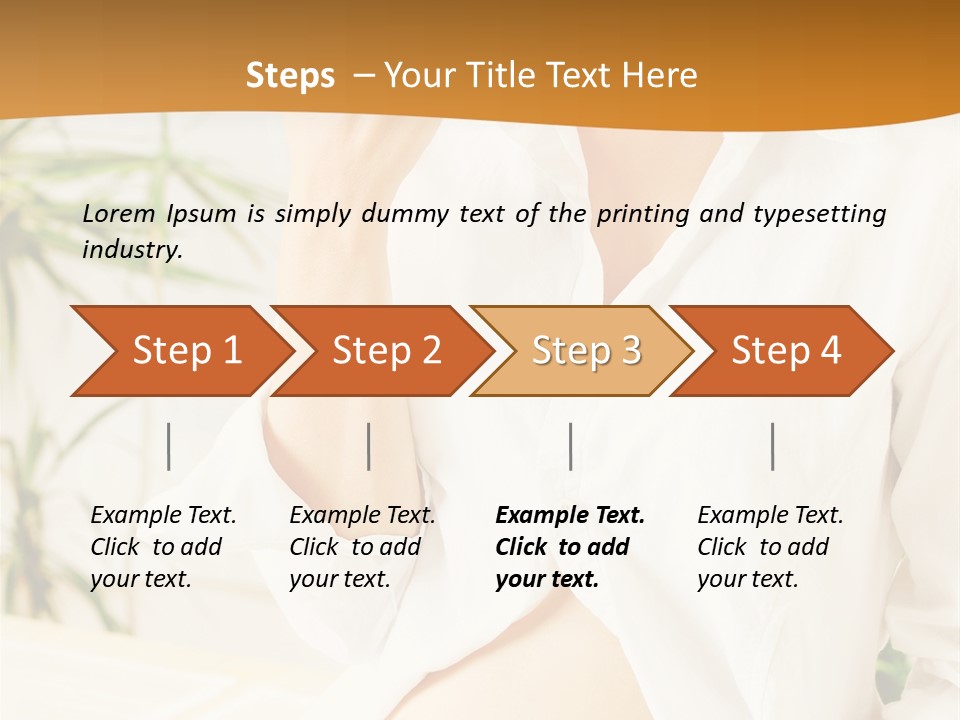 Young Eat Beauty PowerPoint Template