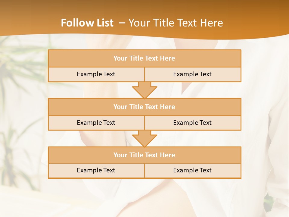 Young Eat Beauty PowerPoint Template