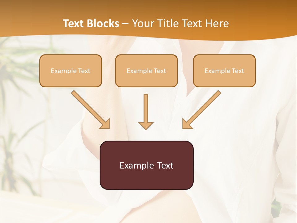 Young Eat Beauty PowerPoint Template
