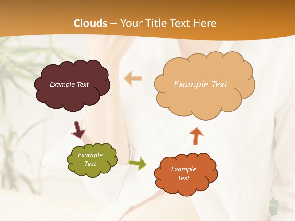 Young Eat Beauty PowerPoint Template