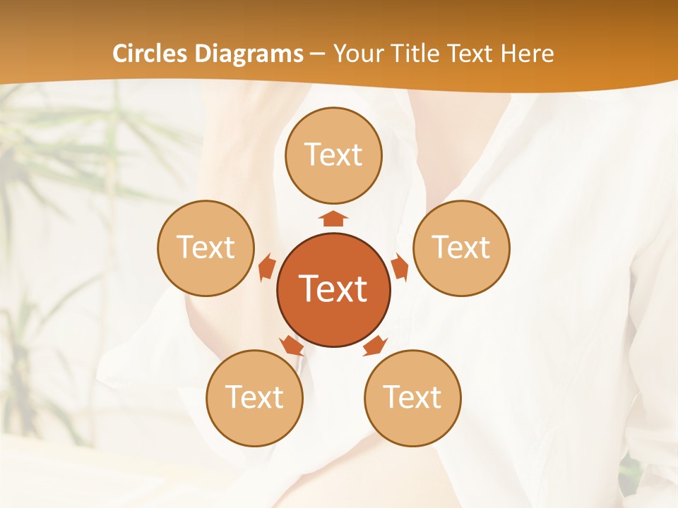 Young Eat Beauty PowerPoint Template