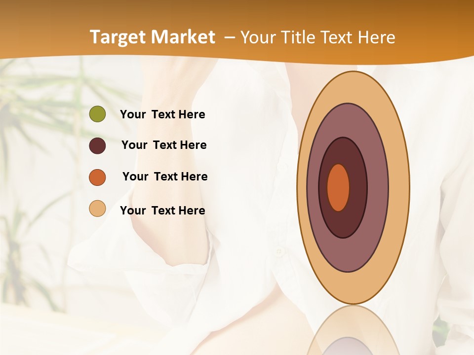 Young Eat Beauty PowerPoint Template