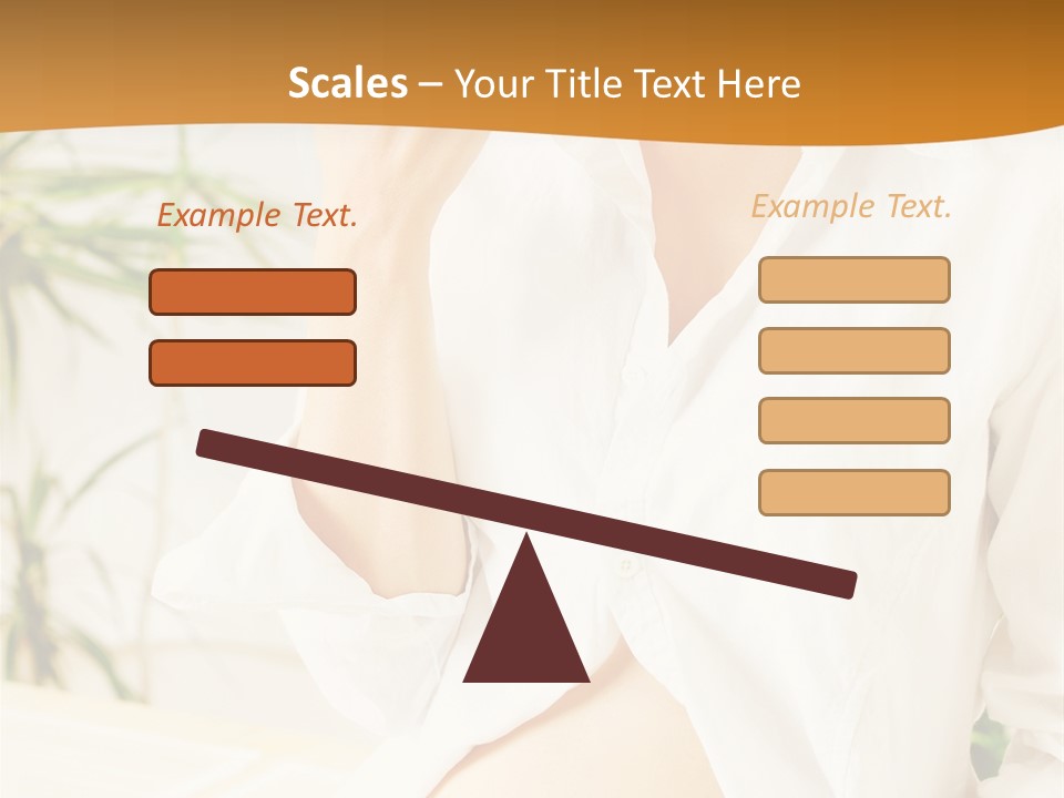 Young Eat Beauty PowerPoint Template