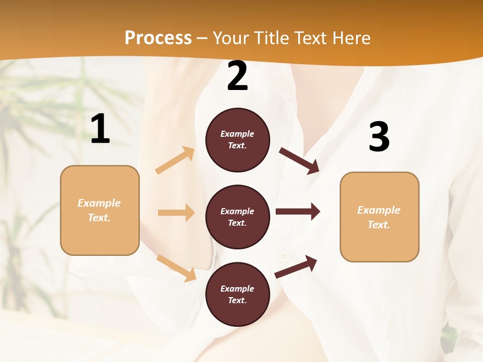 Young Eat Beauty PowerPoint Template