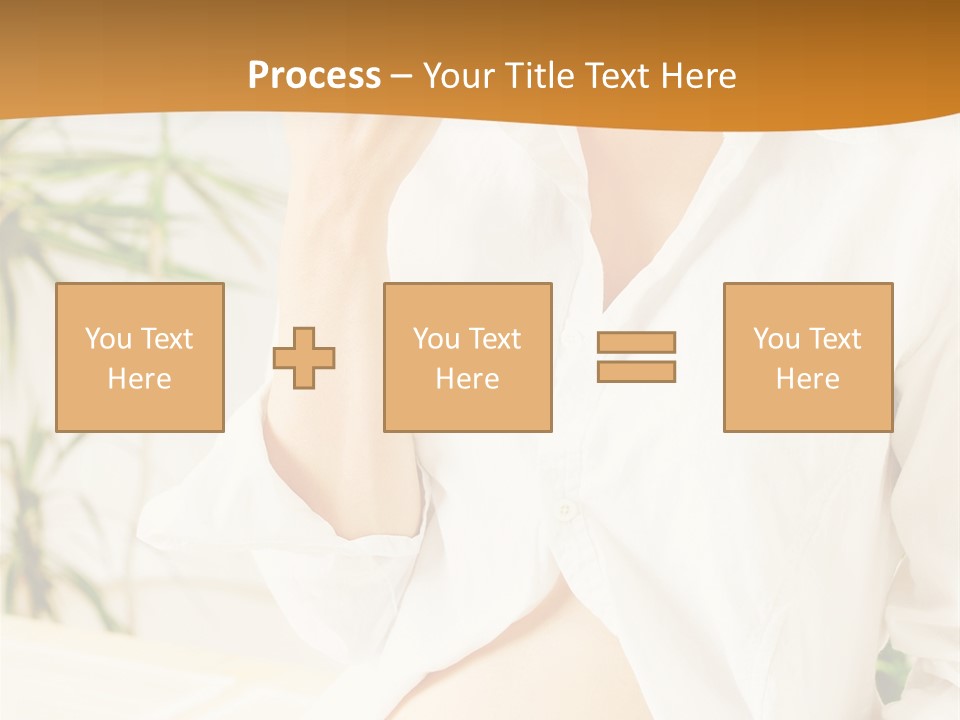Young Eat Beauty PowerPoint Template