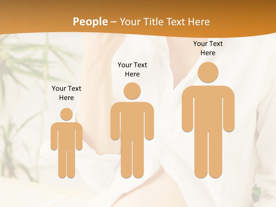 Young Eat Beauty PowerPoint Template