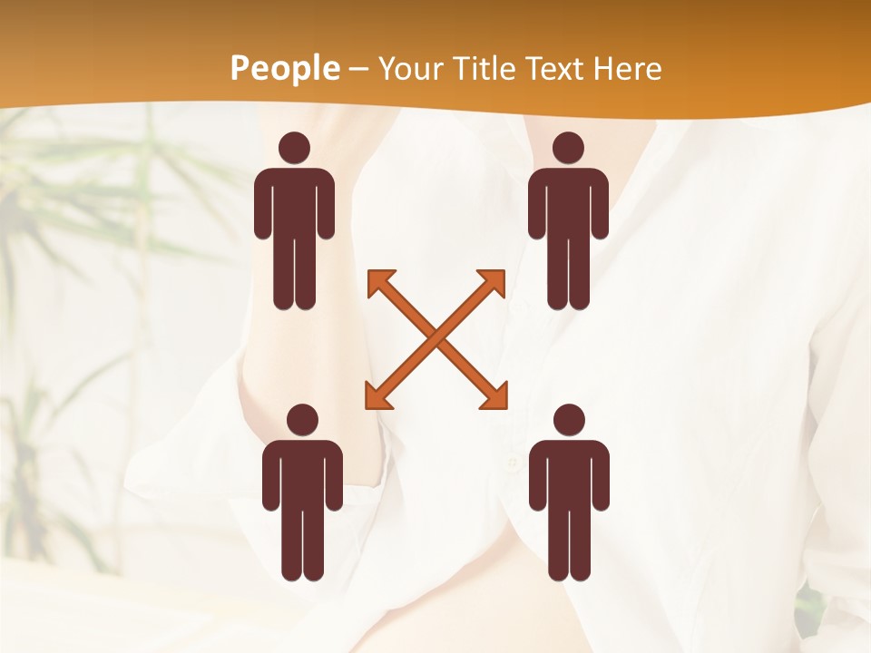 Young Eat Beauty PowerPoint Template