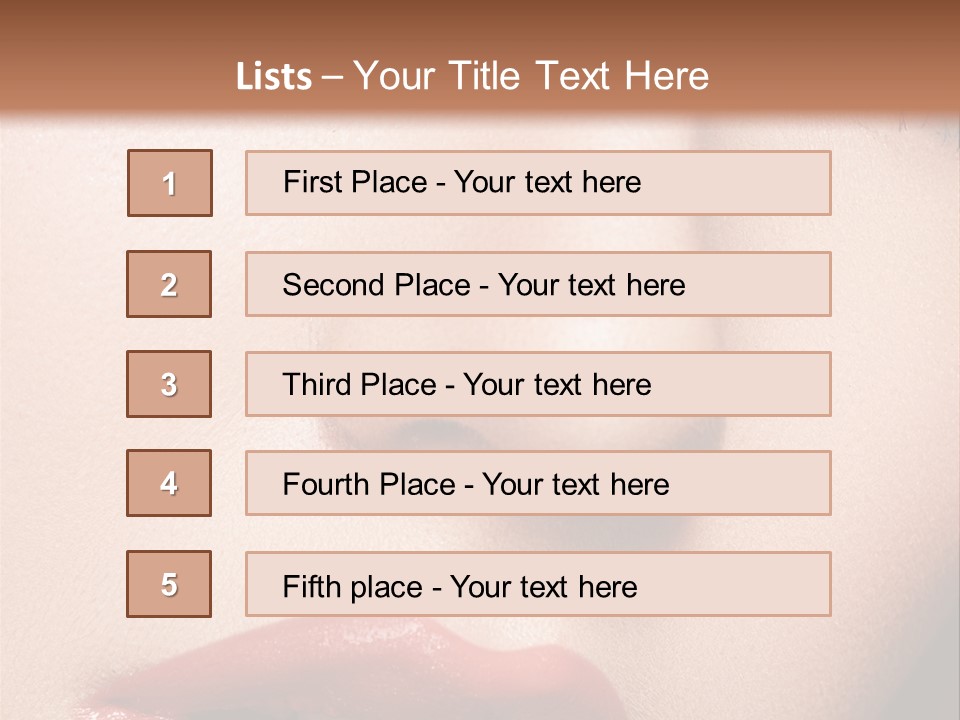 Style Cosmetics Glamourous PowerPoint Template