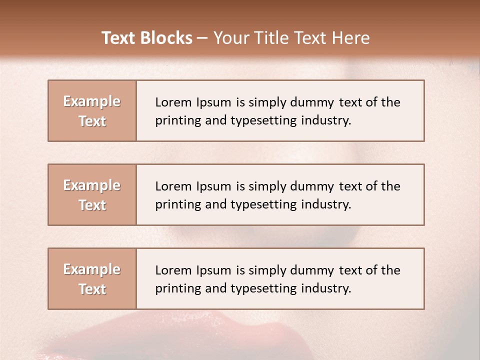 Style Cosmetics Glamourous PowerPoint Template