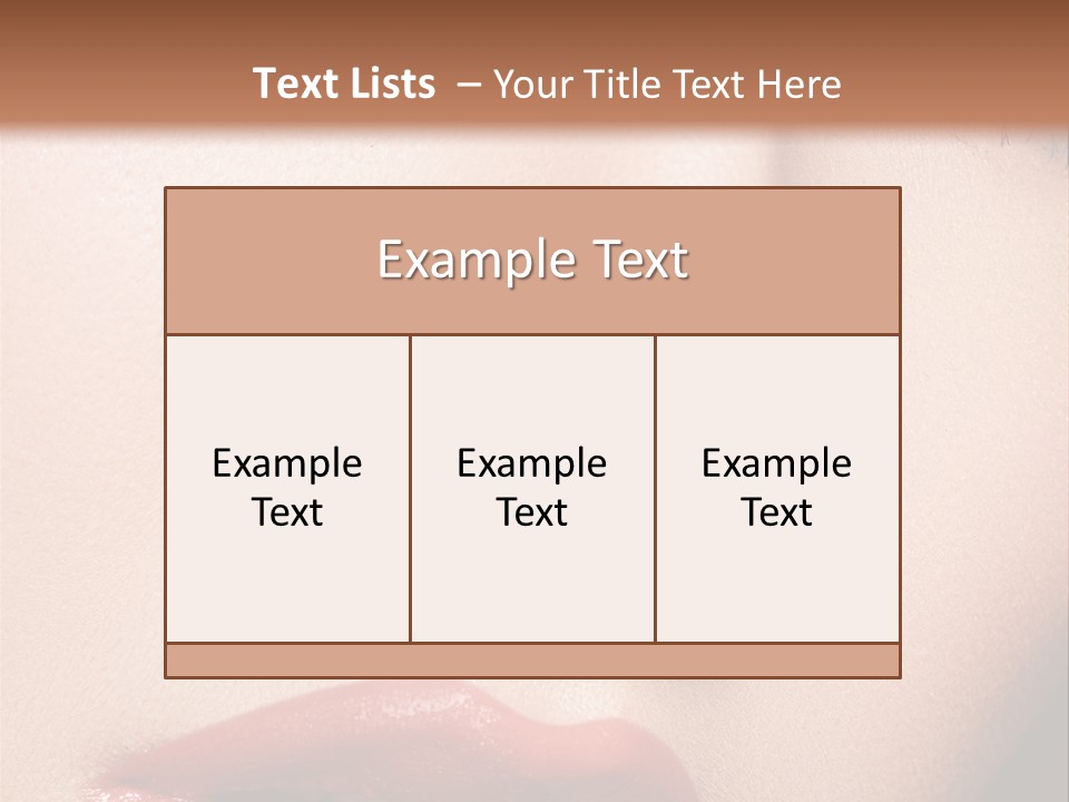 Style Cosmetics Glamourous PowerPoint Template