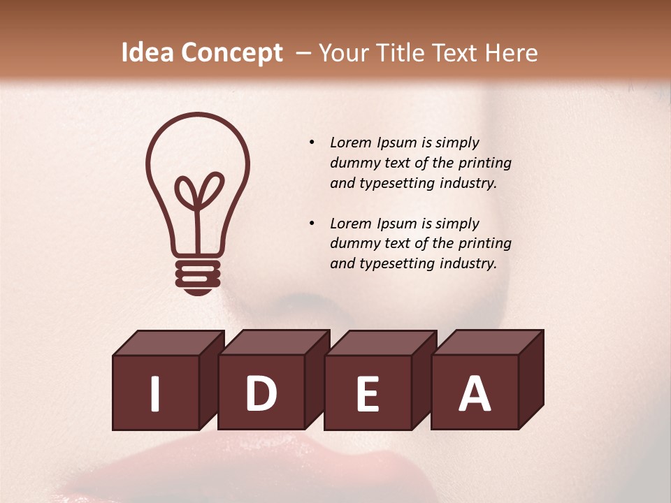 Style Cosmetics Glamourous PowerPoint Template