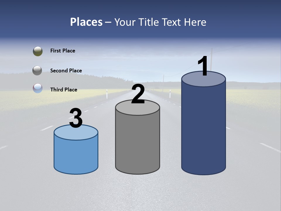 Nature Lane Evening PowerPoint Template