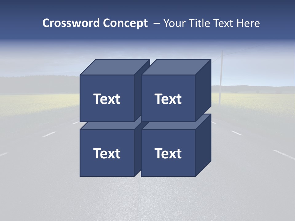 Nature Lane Evening PowerPoint Template