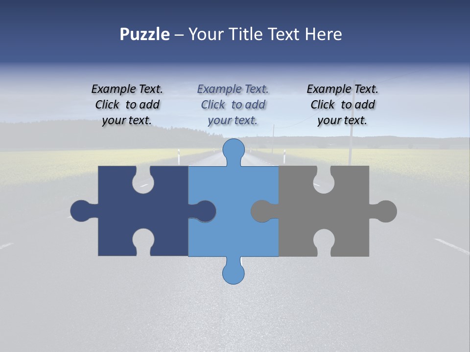 Nature Lane Evening PowerPoint Template