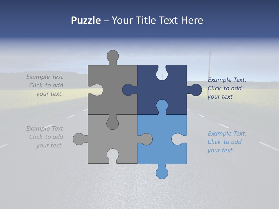 Nature Lane Evening PowerPoint Template