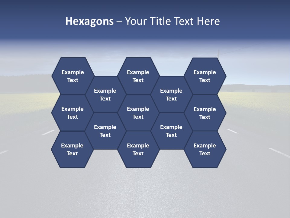 Nature Lane Evening PowerPoint Template