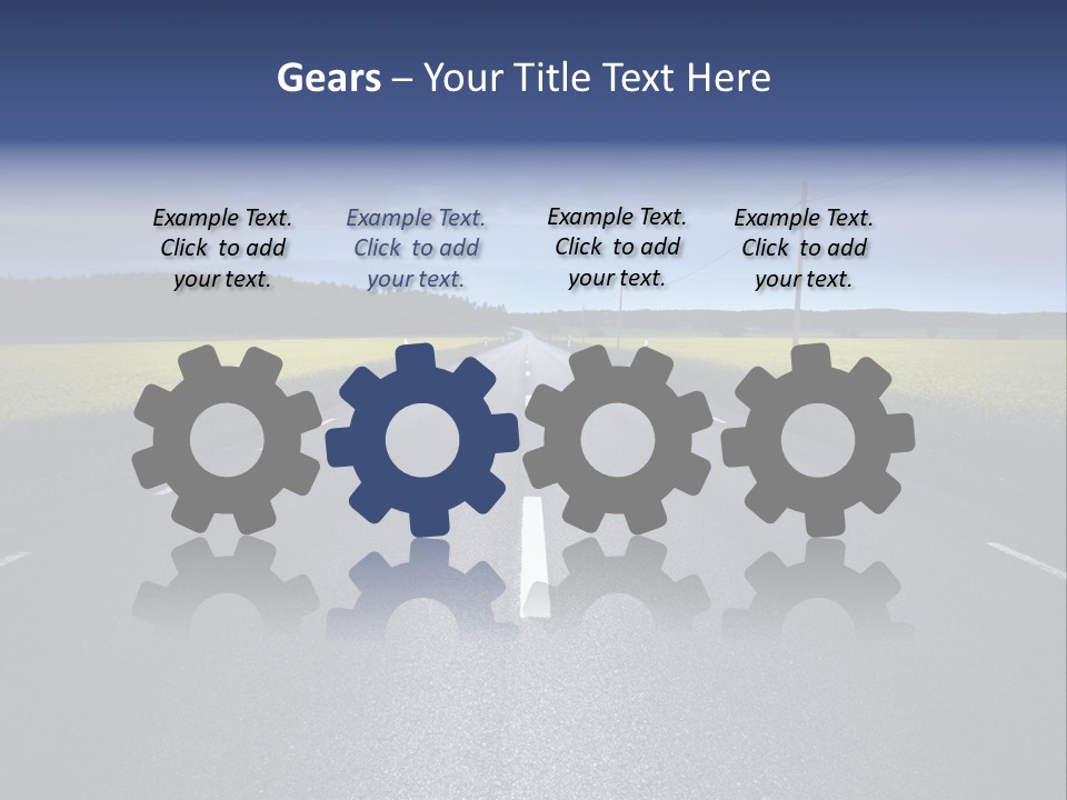 Nature Lane Evening PowerPoint Template