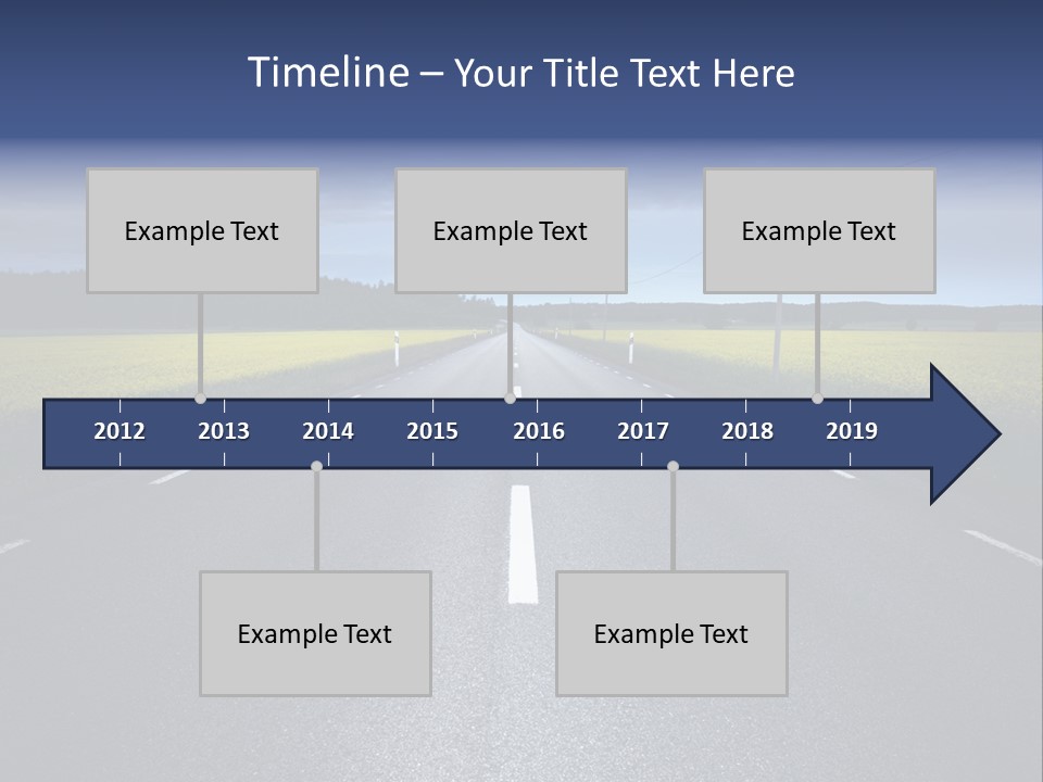 Nature Lane Evening PowerPoint Template