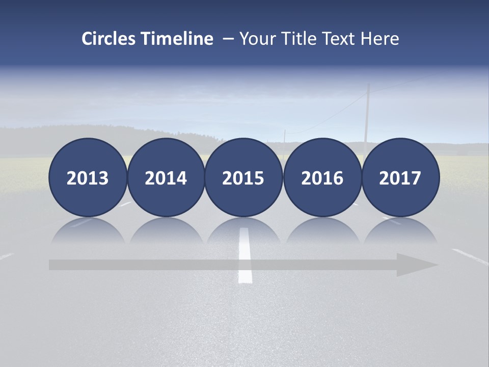 Nature Lane Evening PowerPoint Template