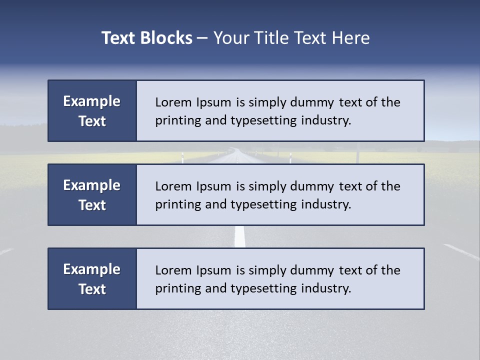 Nature Lane Evening PowerPoint Template