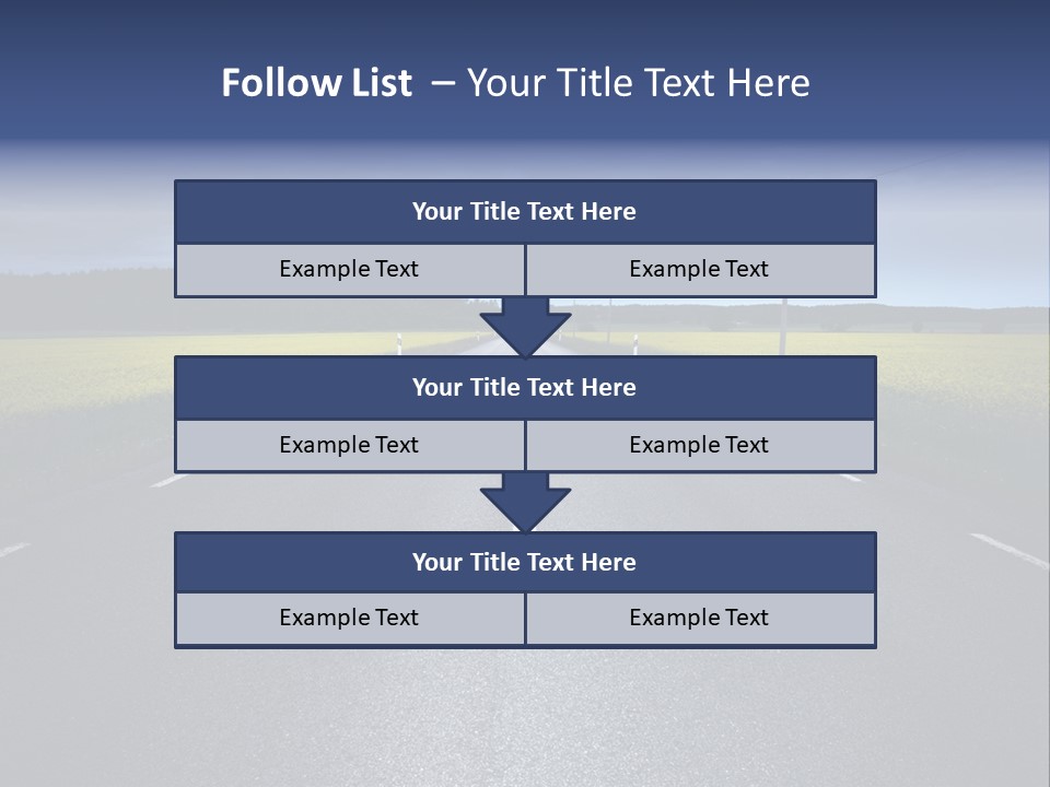 Nature Lane Evening PowerPoint Template