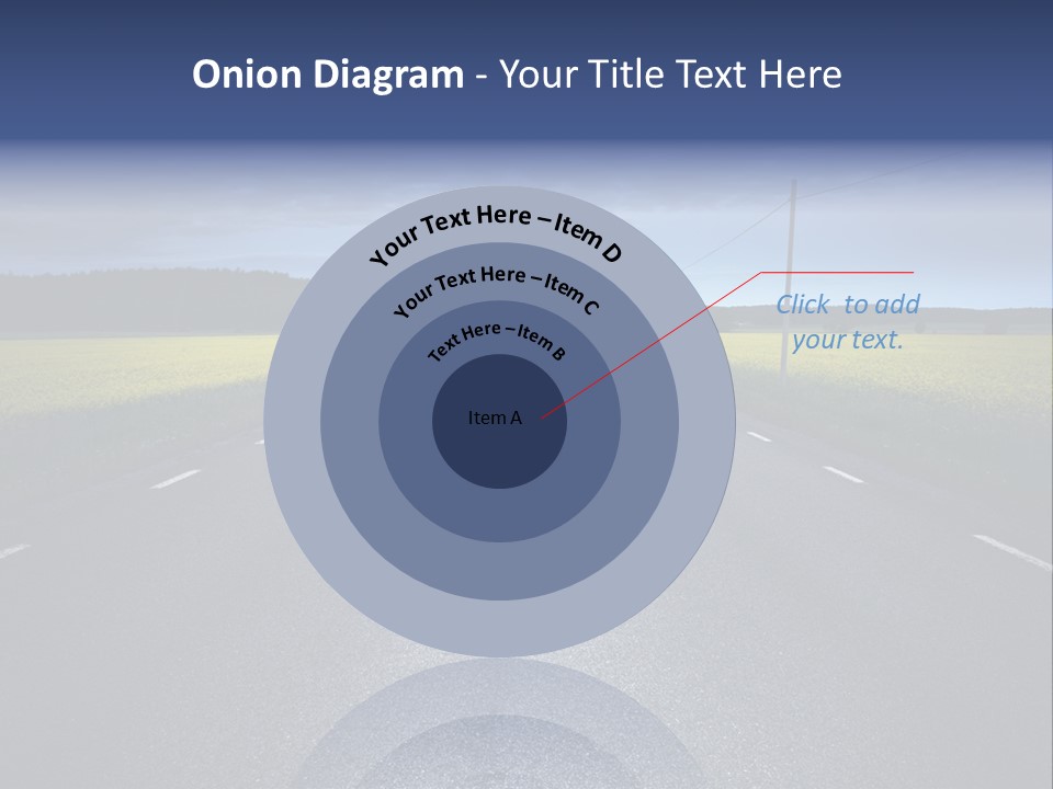 Nature Lane Evening PowerPoint Template